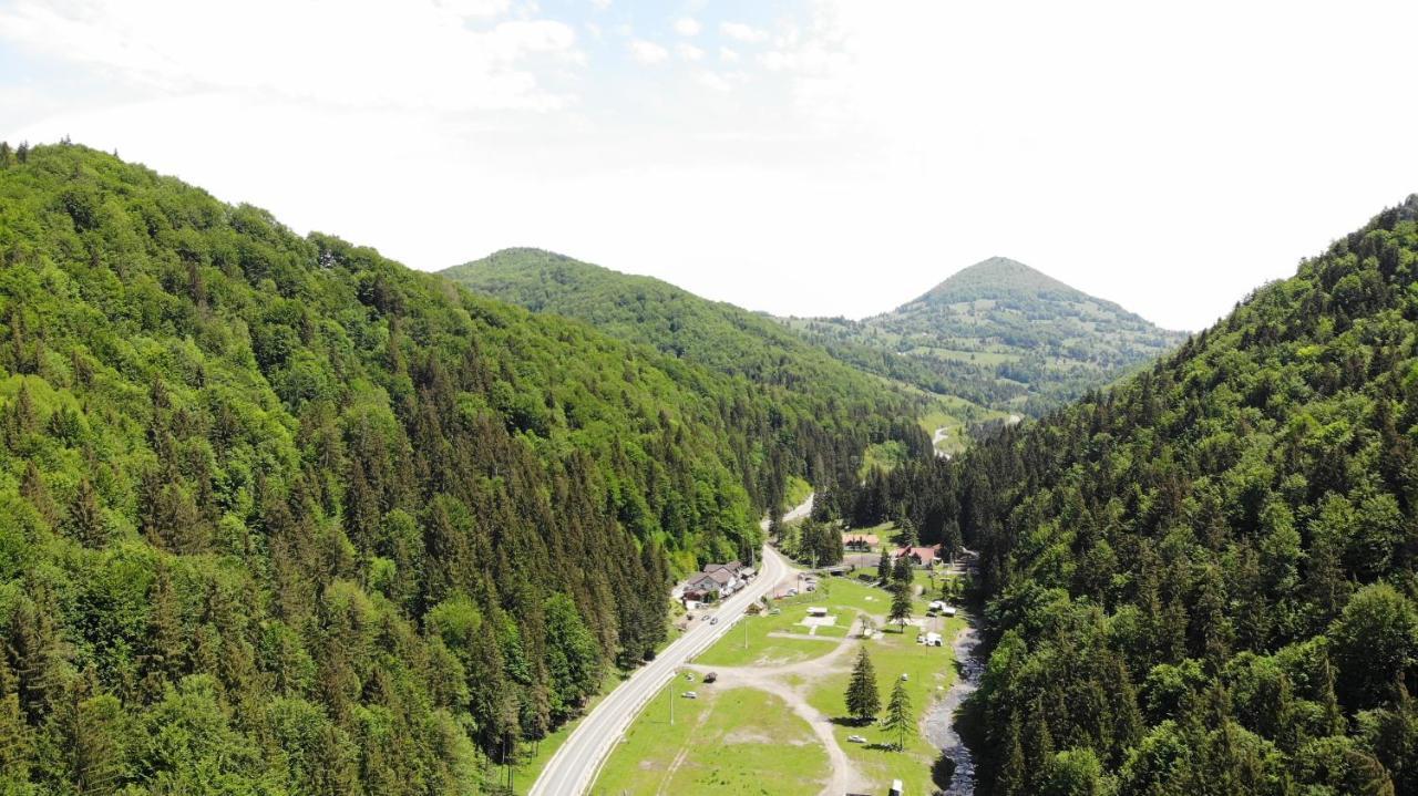 Pensiunea Bradului Colibita Bagian luar foto